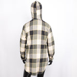 Lade das Bild in den Galerie-Viewer, Kariet Hemd mit Hoodie\ 70% Polyster , 30% Baumwolle
