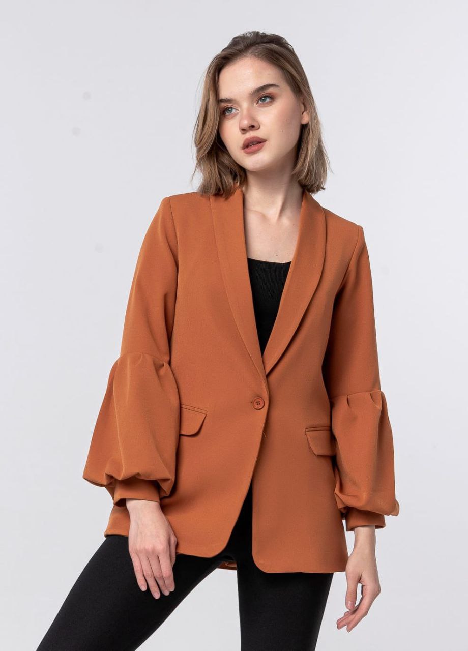 Blazer mit Puffärmel